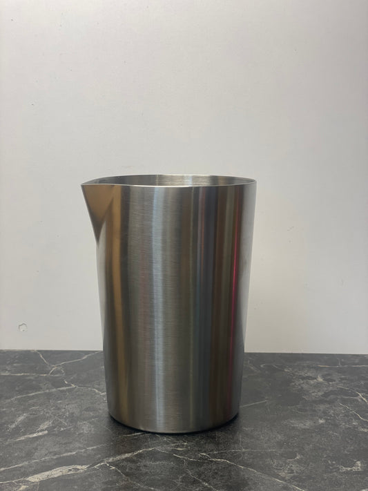 Mixing Glass 800ml Stainless Steel  Matt With lip
