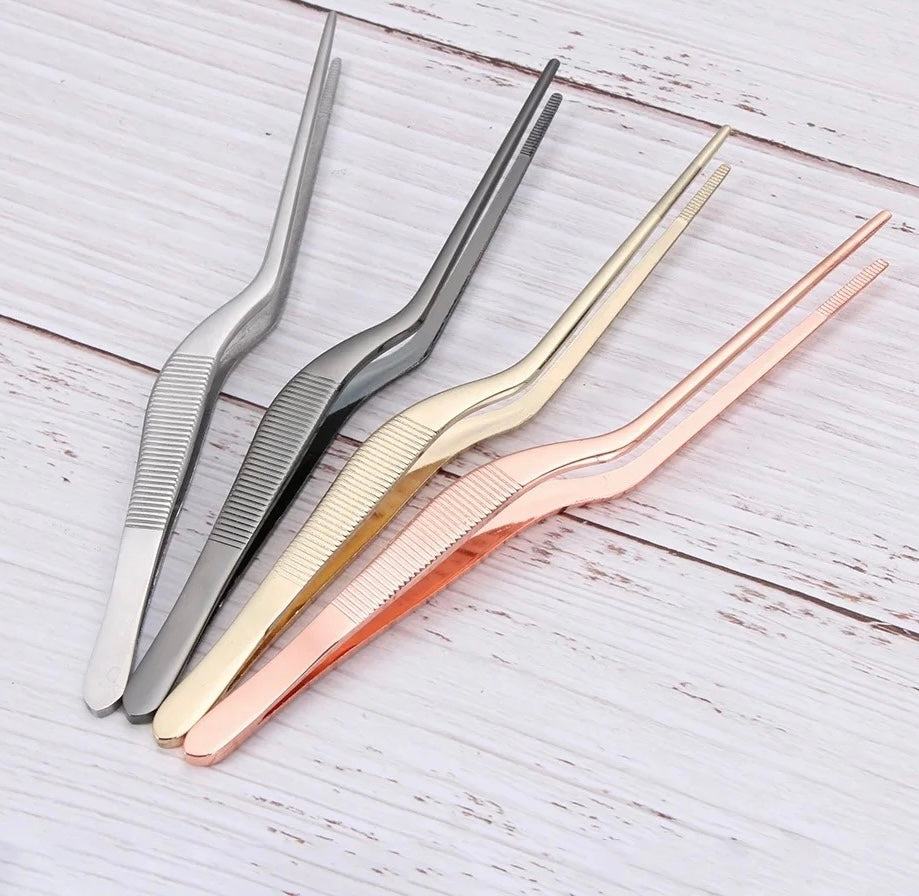 14cm Curved Garnish Tong