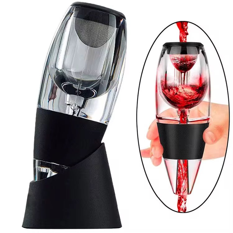 Magic wine aerator
