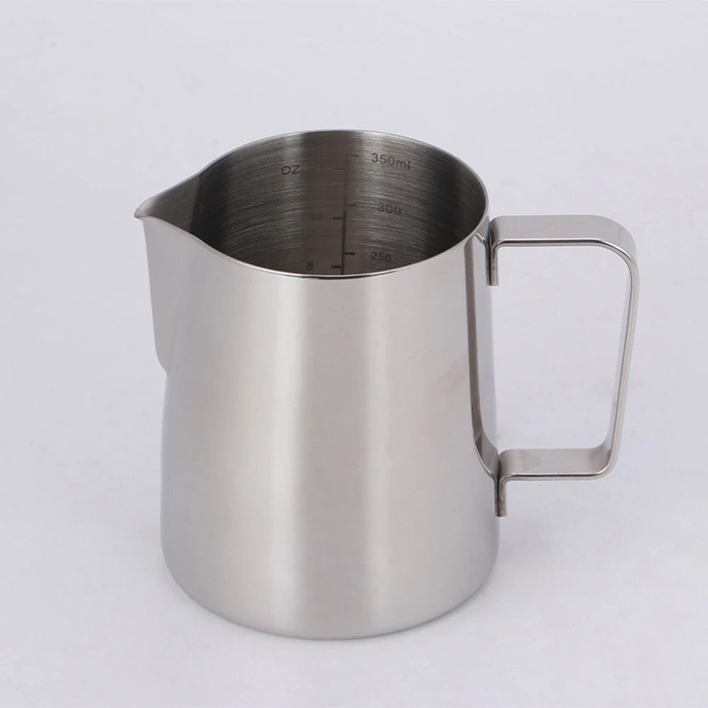 Cafe Latte Jar Cup with Scale