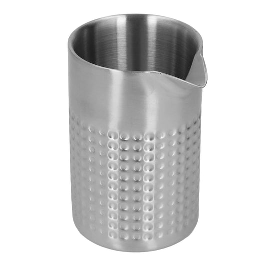 Mixing Glass 540ml Double layer hammer mirror With Lip