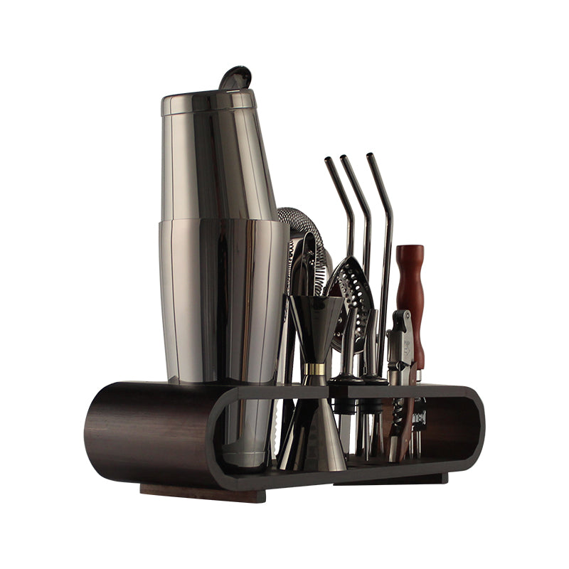 20 Piece Black Bar Set