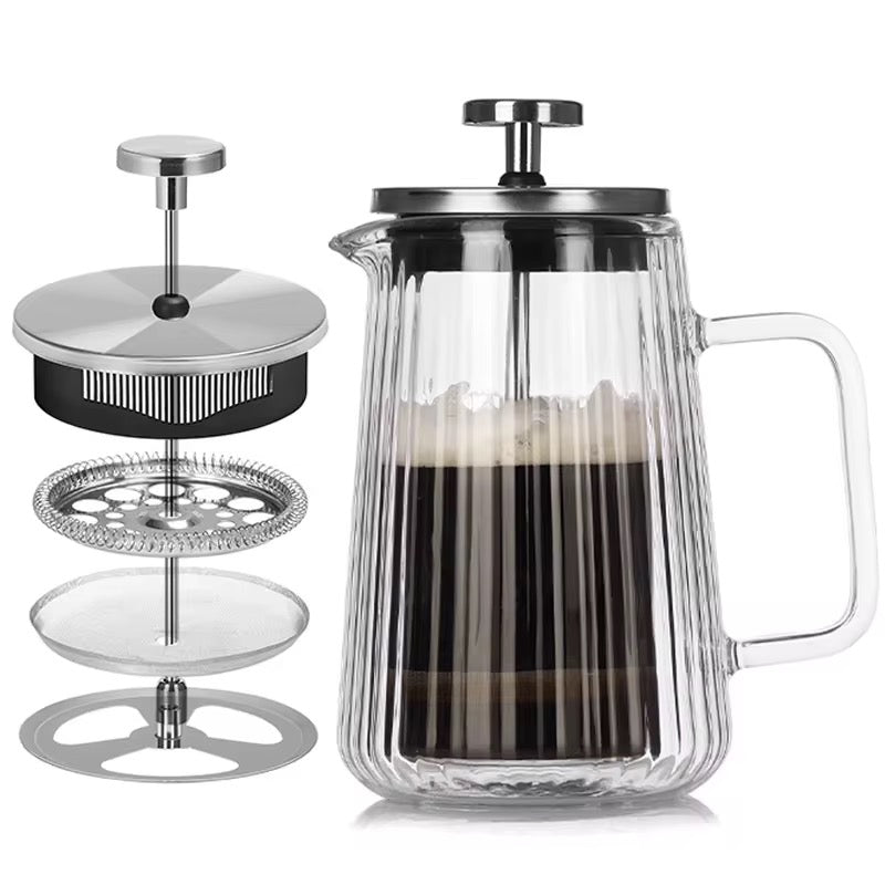 Double Wall Glass Coffee Maker
French Filter Press 1L