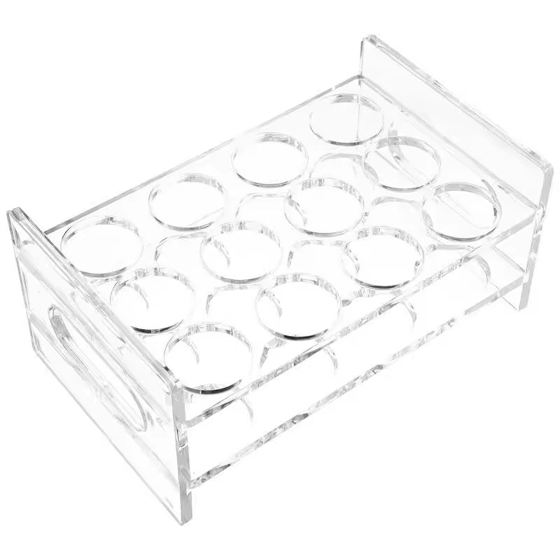 Transparent Acrylic Shot Holder 12 pieces