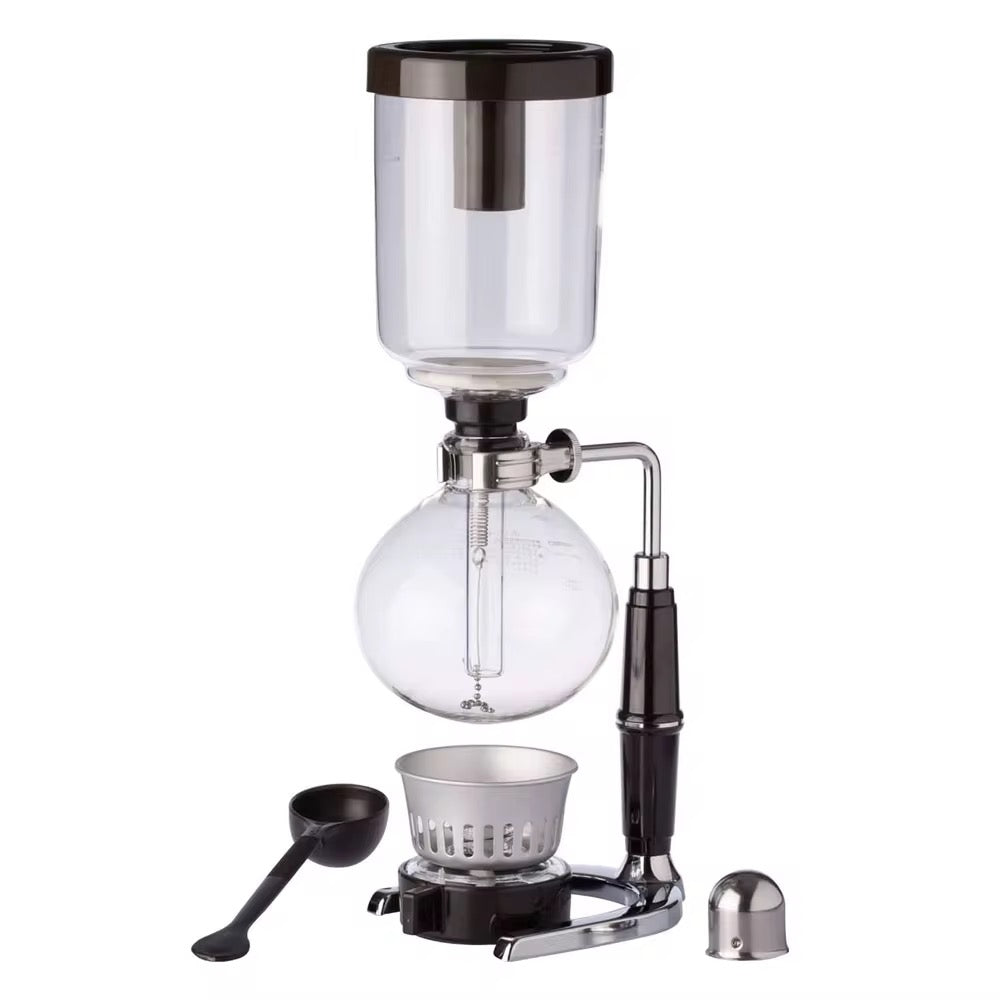Siphon Coffee Pot Manual Glass Upper Lower Pot