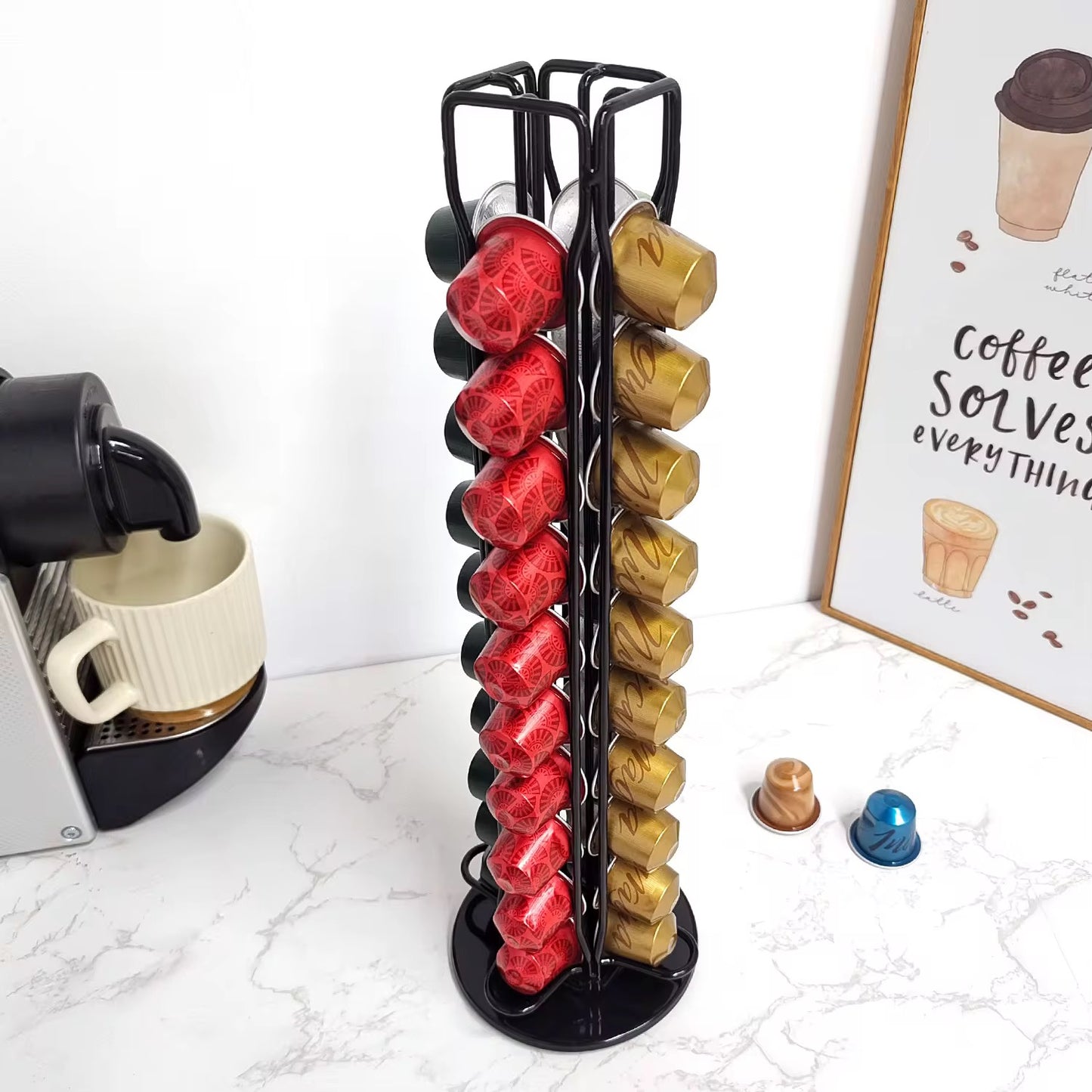 Coffee capsule holder
