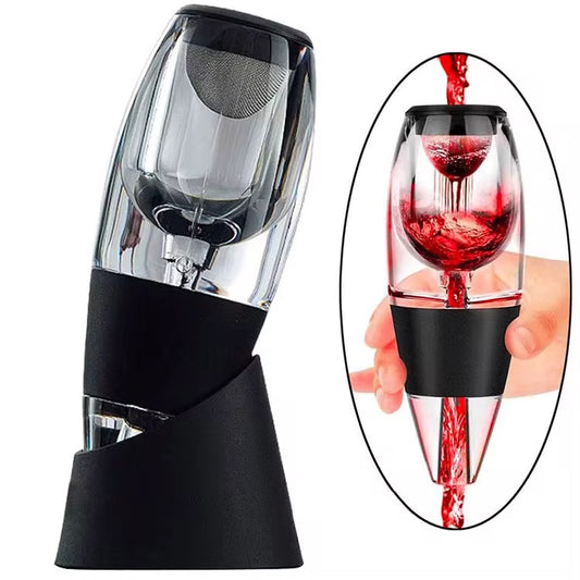 Magic wine aerator