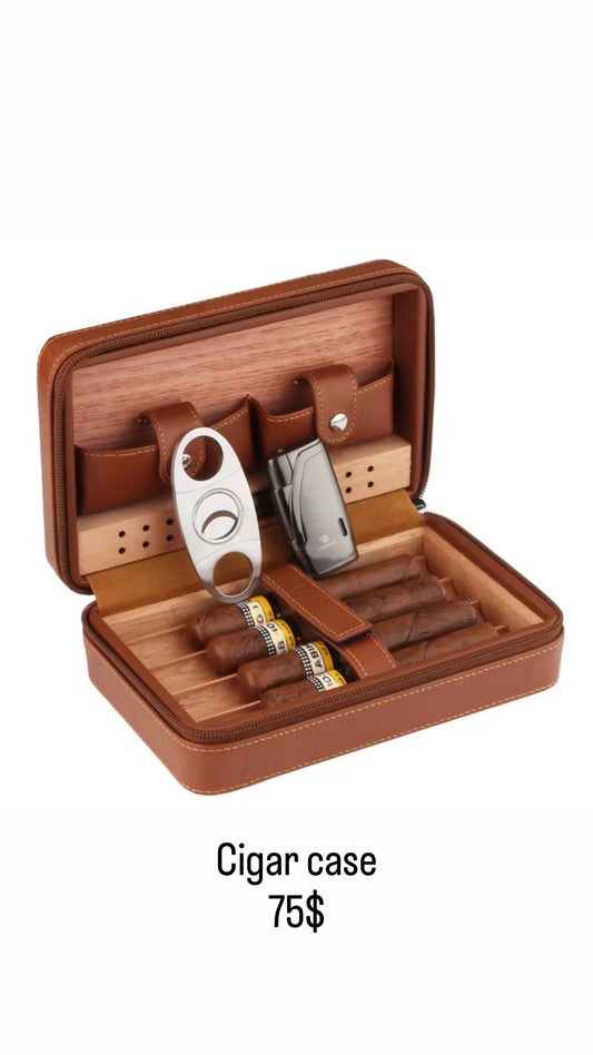 Cigar Leather Case