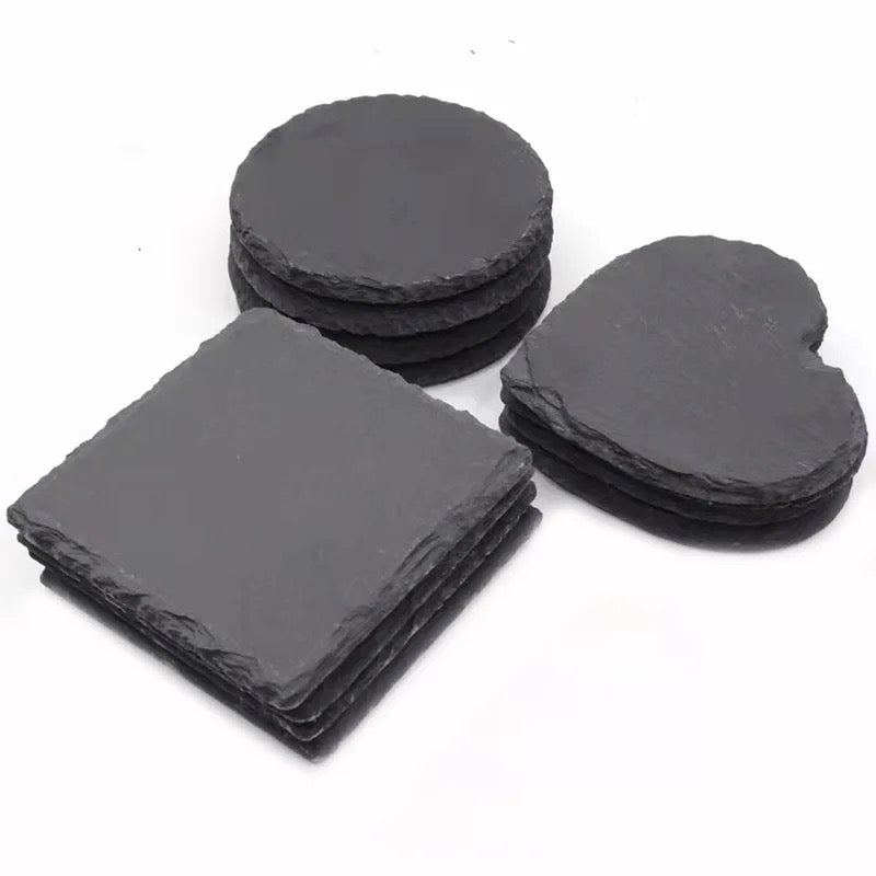 Rock Coasters with Holder