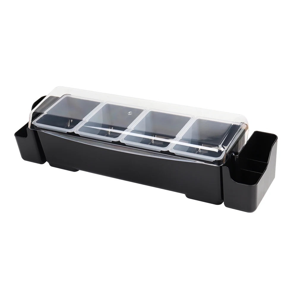 Garnish organizer box