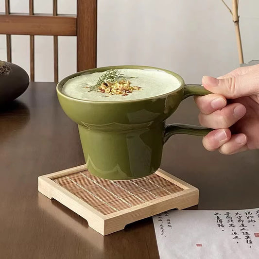 Modern Ceramic Tea & Coffee Cup – 350ml