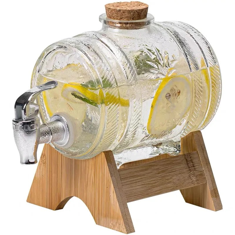 Glass barrel dispenser